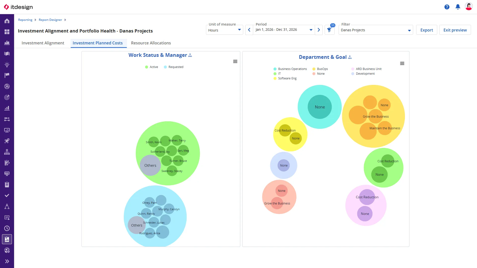 Clarity Release 16.4.1 Report Designer