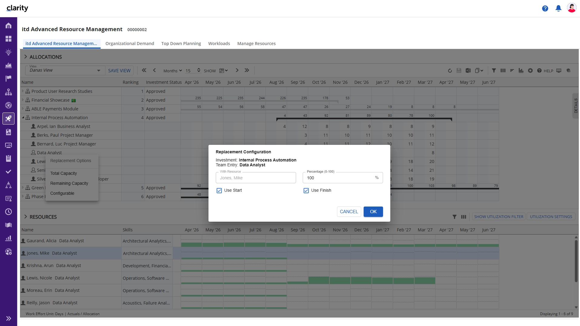 itd Advanced Resource Planning Release 12.4.0 - Quick and Easy Staffing