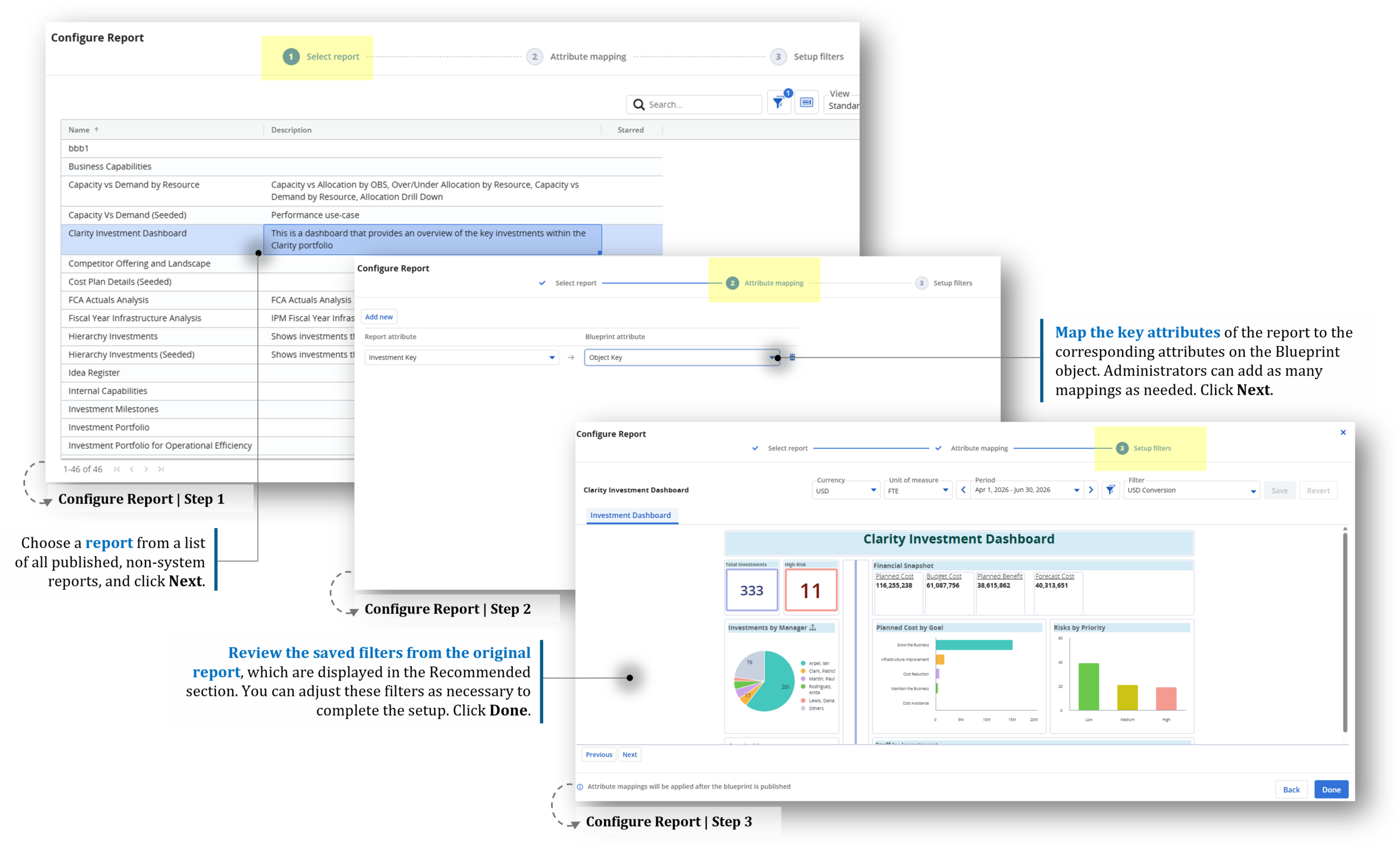 16.4.2 Clarity Release | Reports, Einbettung von Reports in Objektinstanzen