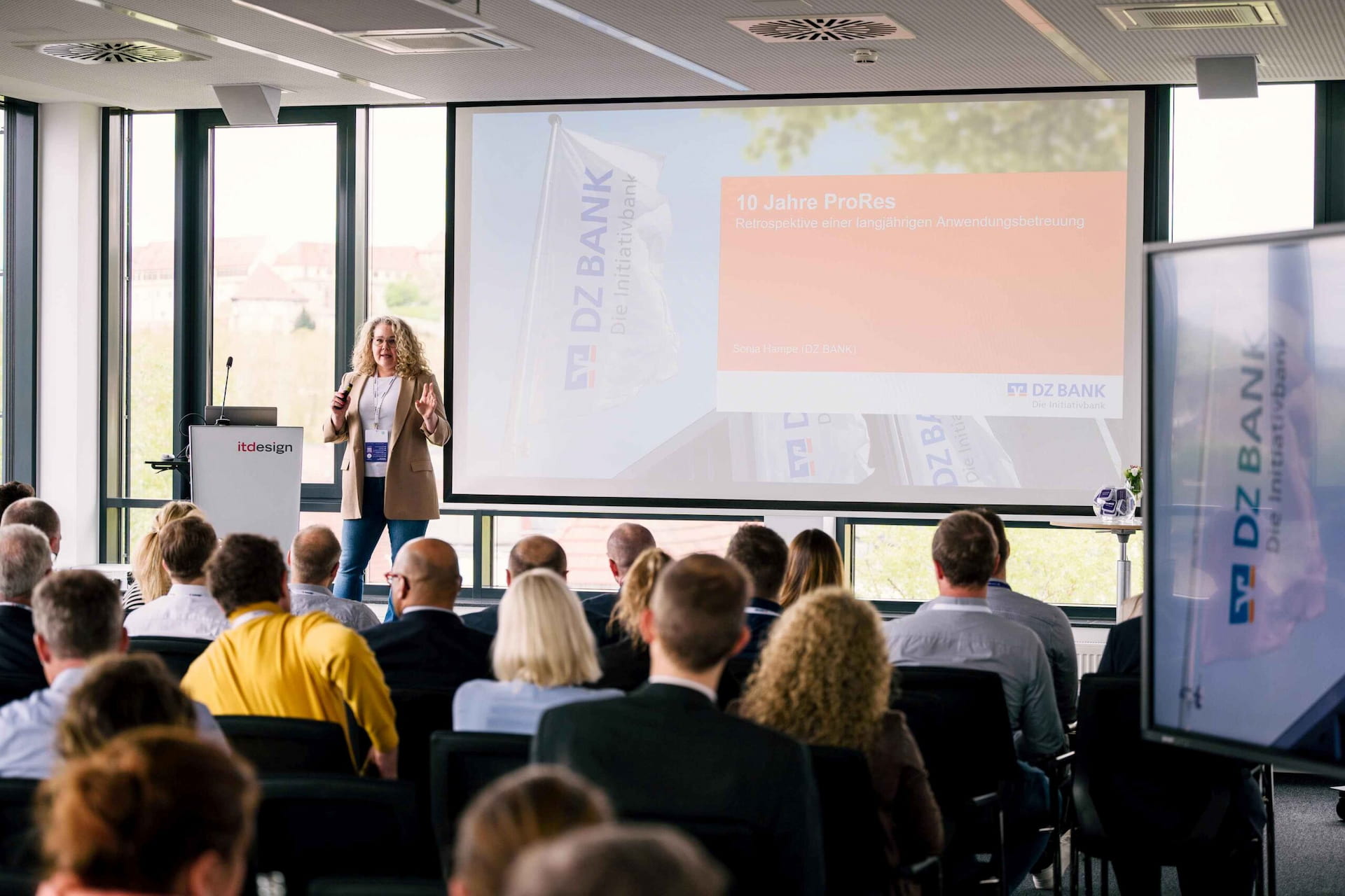 Kundenpräsentation auf der Clarity Connect 2024